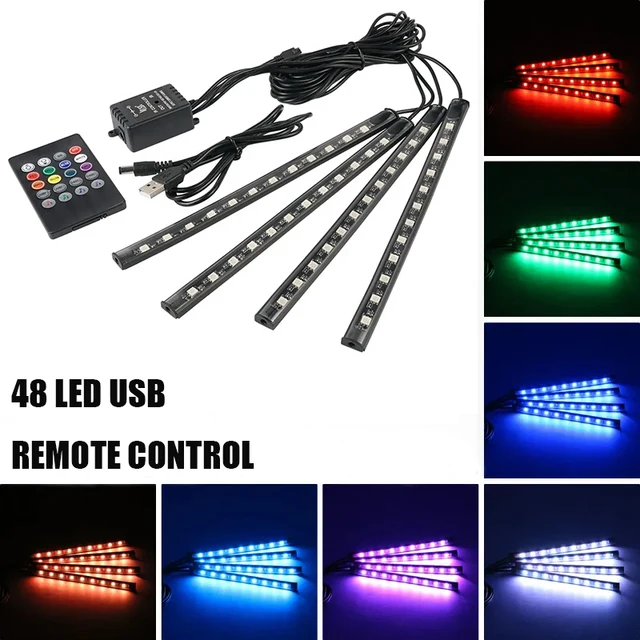 48LED Remote USB