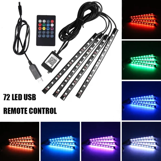 72LED Remote USB